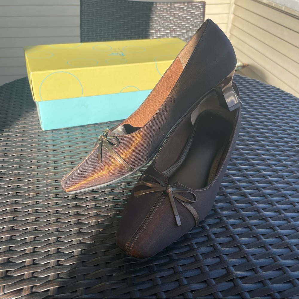 LifeStride Joyous Dark Copper Heel Size 7.5 - Picture 3 of 14